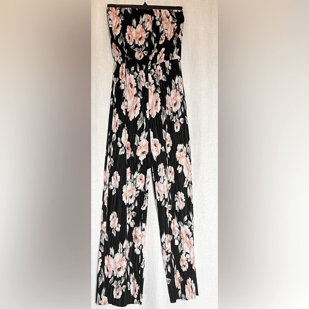 Beau Tissu strapless jumpsuit